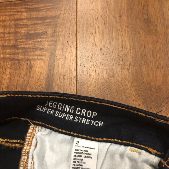 BNWOT American Eagle stretch crop Jeggings sz 2 - Picture 5 of 5